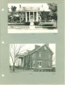 Front exterior of the university president's house, The University of Iowa, between 1922 and 1923