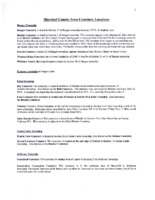 Marshall County Cemetery locations