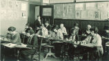 Fine arts design room, The University of Iowa, 1920s