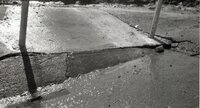 1970s Cement barriers 