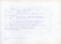 Foothill diversion, 1965