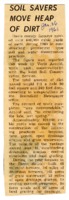 1961 - Soil savers move heap of dirt