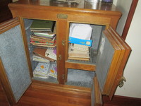 035. Antique Oak Ice Box