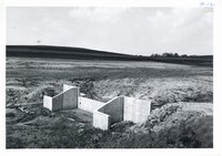 Drop spillway on Chester Gray's land, 1962