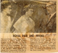 1960 - Royal pair and friend