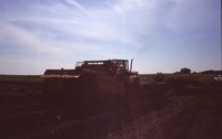 Larry Braby's Farm Before and After a Wetland Construction Project.