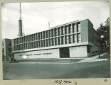 New Communications Center on Madison Street, The University of Iowa, July 1953