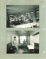 Eastlawn dining area and utility kitchenette room, The University of Iowa, 1920s