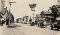 Garnavillo Parade - 1918 July - Main Street