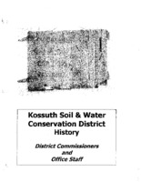 Kossuth County Soil and Water Conservation District History of District Commissioners and Office Staff