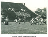 Iowa-Wisconsin football game, The University of Iowa, October 2, 1943