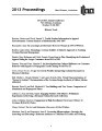 ITAA Proceedings 2013 Historic