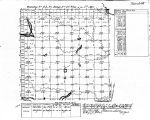 Iowa land survey map of t093n, r029w
