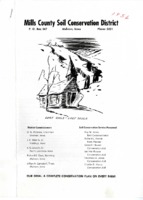 0166. Mills County Soil Conservation District Annual Newsletter 1956