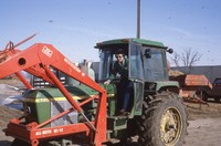 No-till corn field tour.