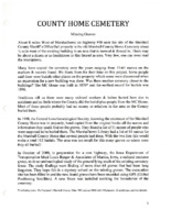 Marshall County County Home - Genealogy