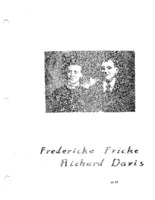 Fricke Family Genealogy, Volume II - Fredericka Fricke & Richard Davis  (PART ONE of Part XI)