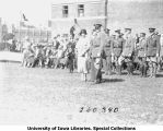 Governor's Day ceremony next to Armory, The University of Iowa, 1931