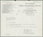 Letter from Carver to Pammel, October 15, 1926