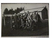 Group of Soldiers with Crossed Wood