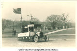 Car decorated for Mecca Day, The University of Iowa, 1916