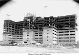 Veterans Hospital under construction, Iowa City, Iowa, March 1950