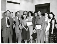 Group of Cass County Conservation Omaha World Herald  Certificate Winners