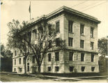 Southwest view of Gilmore Hall, the University of Iowa, circa 1915