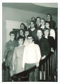 School of Library Science graduates and faculty, The University of Iowa, January 1970