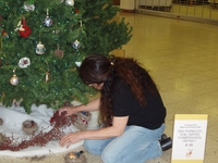 2005 Boulevard of decorated Christmas trees