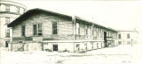 Medical Shed in the winter, the University of Iowa, 1902