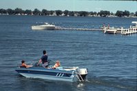 Boaters Enjoy the Lake.