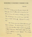 Letter from Leopold to Errington, April 28, 1933