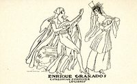 Enrique Granados Bookplate