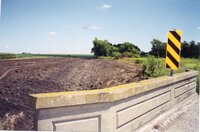 2001  Grassed waterway reconstruction in Washington Township