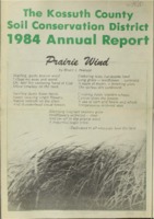 1984 Kossuth County Soil and Water Conservation District Annual Report