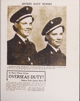 Sisters Navy Nurses
