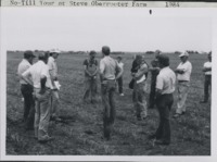 No-till tour at Steve Oberrueter farm.