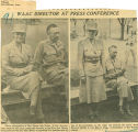 WAAC director at press conference