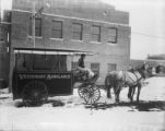 Veterinary ambulance, 1912