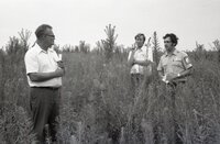 1978 Oren Champ and others on a soil conservation tour