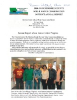 Cherokee County Soil Conservation District Annual Report - 2014-2015