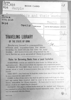 Traveling Library Card 