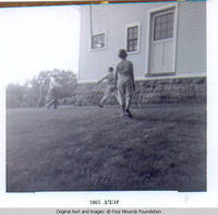 Heitzman family playing game