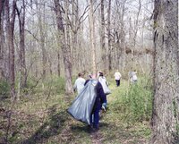 2001  Tree Planting on Nancy Dunn property