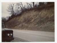 1970s Hillside erosion