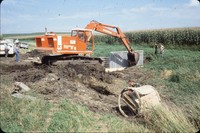 Duncan farm installs an aluminum toewall.