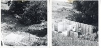 Waterway on Bill Bruck's farm, 1963