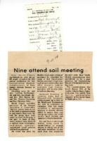 1974 - Nine Attend Soil Meeting