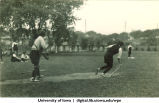 Softball players, The University of Iowa, 1929